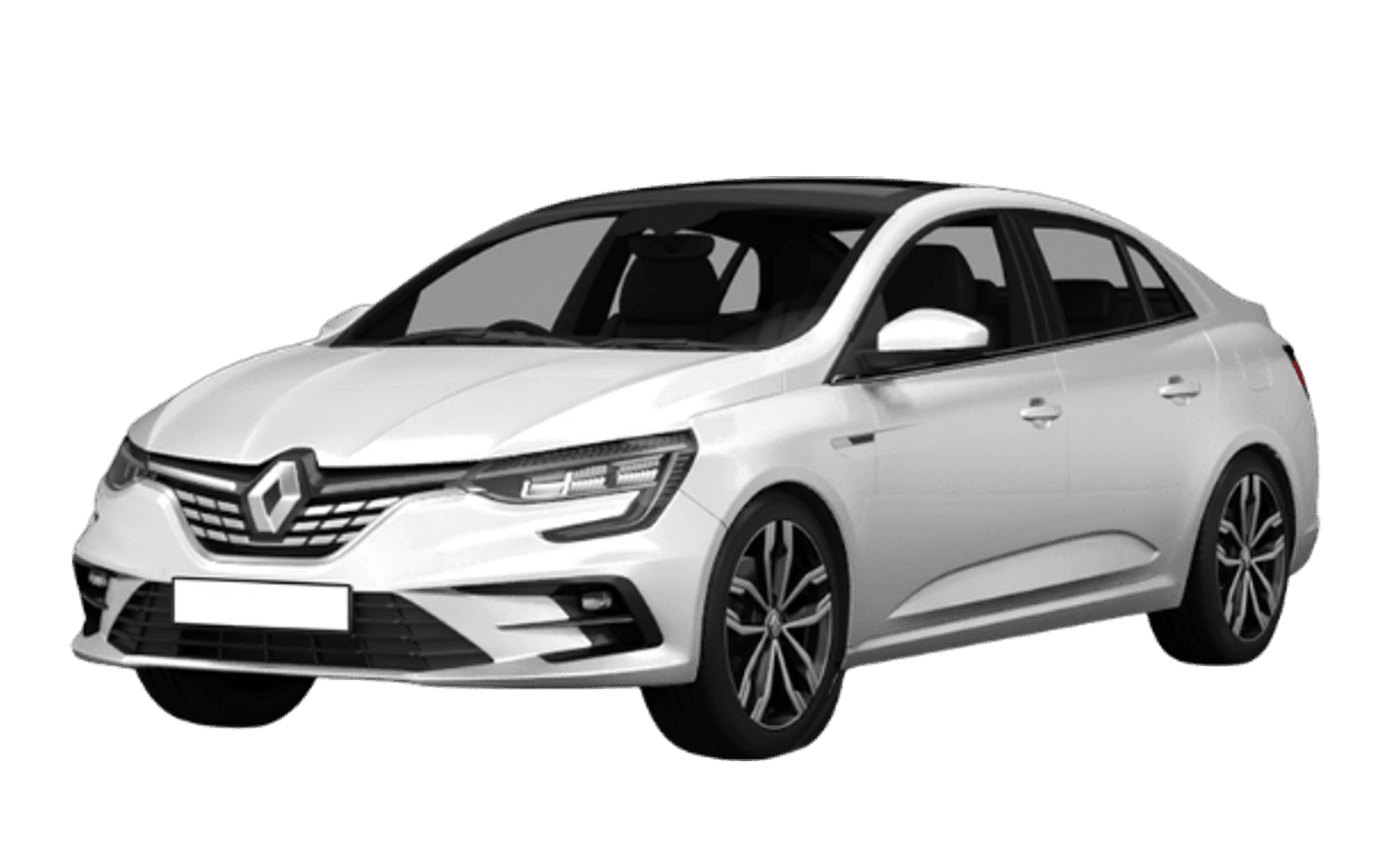 Renault Megane — yandan görünüm